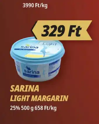 Príma Sarina Light margarin ajánlat