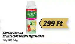 Príma Danone activia gyümölcsös sovány tejtermékek ajánlat