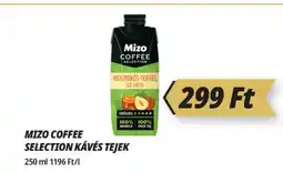 Príma Mizo coffee selection kávés tejek ajánlat