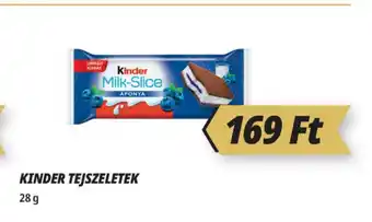 Príma Kinder tejszeletek ajánlat