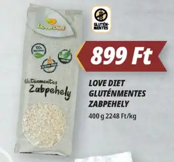 Príma Love diet gluténmentes zabpehely ajánlat