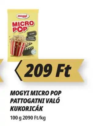 Príma Mogyi micro pop pattogatni való kukoricák ajánlat