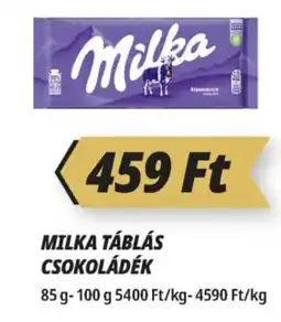 Príma Milka táblás csokoládék ajánlat