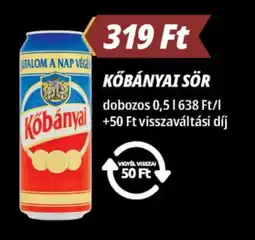 Príma Kőbányai sör ajánlat