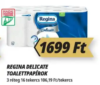 Príma Regina delicate toalettpapírok ajánlat