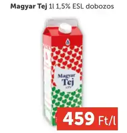 PRIVÁT Magyar Tej 1,5% ESL ajánlat