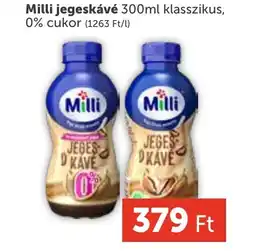 PRIVÁT Milli jegeskávé ajánlat