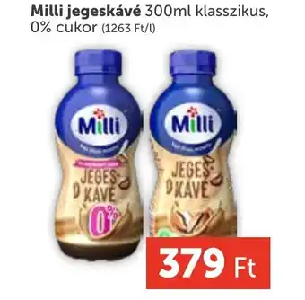 PRIVÁT Milli jegeskávé ajánlat