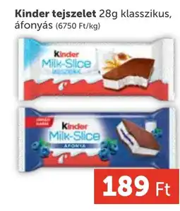 PRIVÁT Kinder tejszelet ajánlat