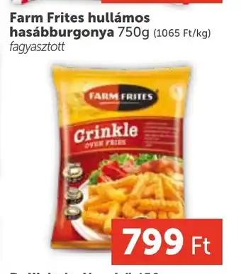 PRIVÁT Farm Frites hullámos hasábburgonya ajánlat