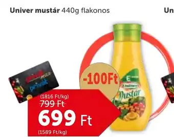 PRIVÁT Univer mustár ajánlat