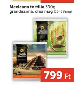 PRIVÁT Mexicana tortilla ajánlat