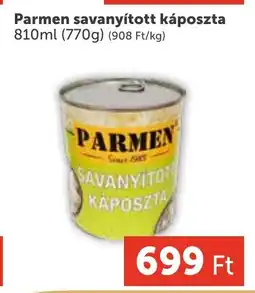 PRIVÁT Parmen savanyított káposzta ajánlat