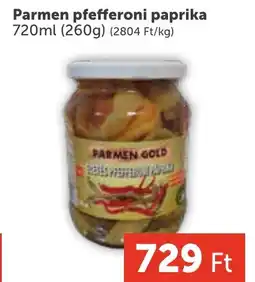 PRIVÁT Parmen pfefferoni paprika ajánlat