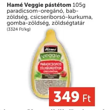 PRIVÁT Hamé Veggie pástétom ajánlat