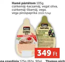 PRIVÁT Hamé pástétom ajánlat