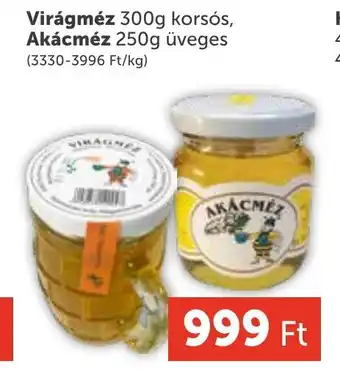 PRIVÁT Virágméz , Akácméz ajánlat