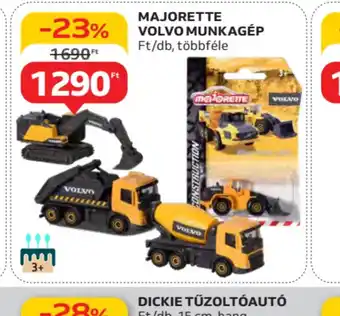 Auchan Majorette Volvo Munkagép ajánlat