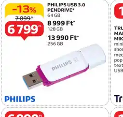 Auchan Philips USB 3.0 Pendrive ajánlat