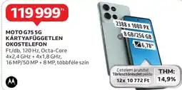 Auchan Moto G75 5G Kártyafüggetlen okostelefon ajánlat