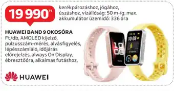 Auchan Huawei Band 9 okosóra ajánlat