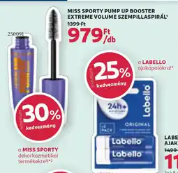 Rossmann Miss Sporty Pump Up Booster Extreme Volume Szempillaspirál ajánlat