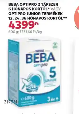 Rossmann Beba Optipro 3 tápszer ajánlat