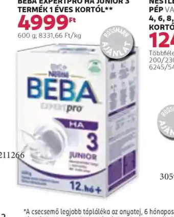 Rossmann Beba Expertpro HA Junior 3 ajánlat