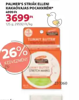 Rossmann Palmer's Striák Elleni Kakavajas Pocákrém ajánlat