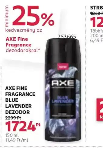 Rossmann Axe Fine Fragrance Blue Lavender Dezodor ajánlat