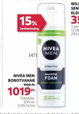 Rossmann Nivea Men Borotvahab ajánlat