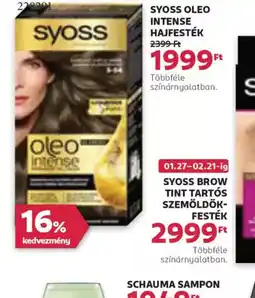 Rossmann Syoss Oleo Intense Hajfesték ajánlat