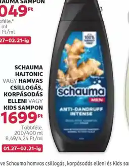 Rossmann Schauma Sampon ajánlat