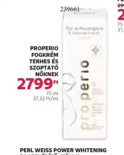 Rossmann Properio Fogkrém ajánlat