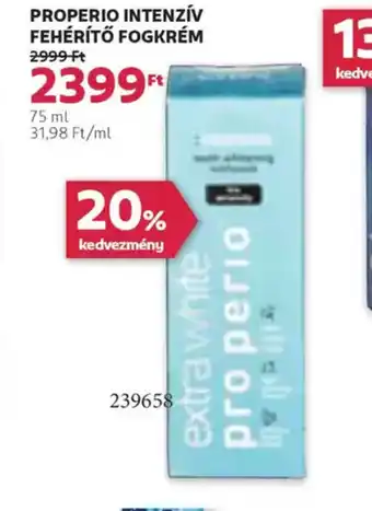 Rossmann Properio Intenzív Fehérítő Fogkrém ajánlat