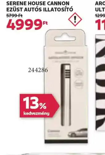 Rossmann Serene House Cannon Ezüst Auts Illatosít ajánlat