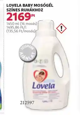 Rossmann Lovela Baby Mosgél színes ruhákhoz ajánlat