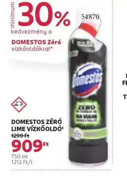 Rossmann Domestos Zér Lime Vízkőold ajánlat