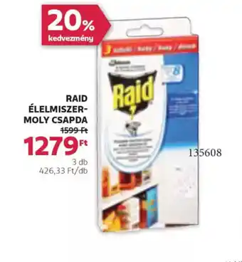 Rossmann Raid Élelmiszer- moly csapda ajánlat