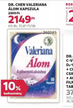 Rossmann Dr. Chen Valeriana Álom Kapszula ajánlat