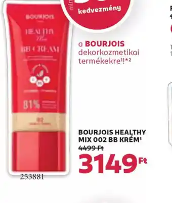 Rossmann Bourjois Healthy Mix 002 BB krém ajánlat