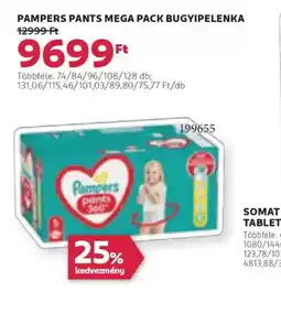 Rossmann Pampers Pants Mega Pack Bugyipelenka ajánlat