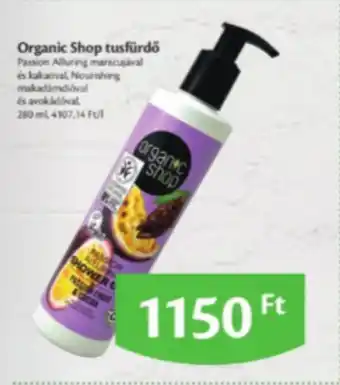 EcoFamily Organic shop tusfürdő ajánlat