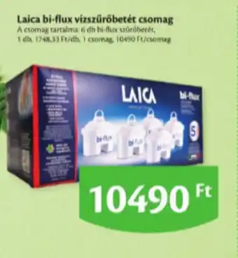 EcoFamily Laica bi-flux vízszűrőbetét csomag ajánlat