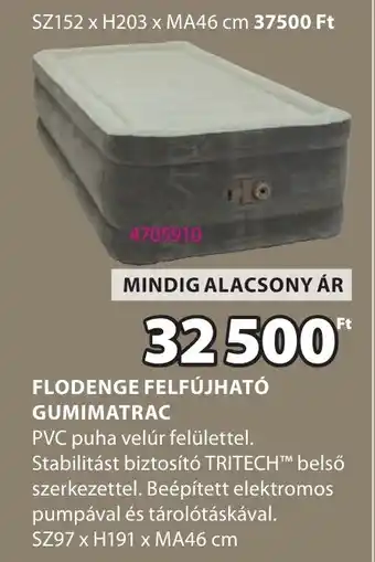 JYSK Flodenge felfújható gumimatrac ajánlat