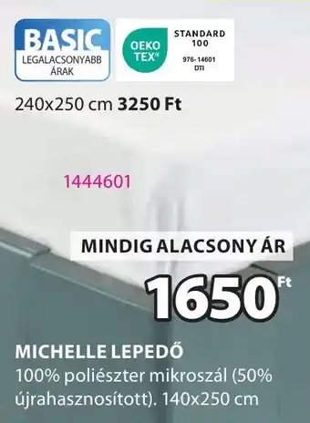 JYSK Michelle lepedő ajánlat