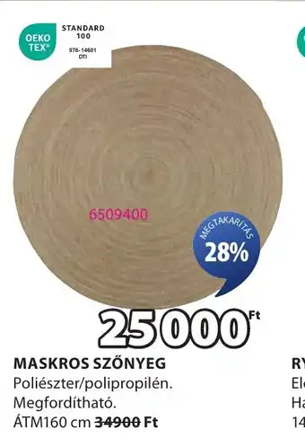 JYSK Maskros szőnyeg ajánlat