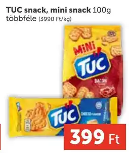 PRIVÁT TUC snack, mini snack ajánlat