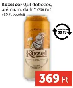 PRIVÁT Kozel sör ajánlat