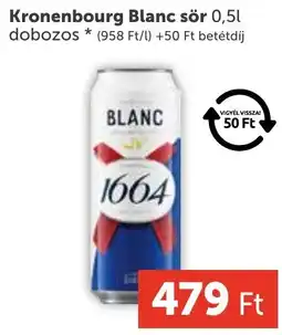 PRIVÁT Kronenbourg Blanc sör ajánlat